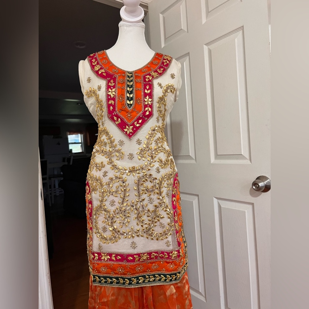 Kameez and sharara
